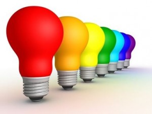 Colored Light Bulbs